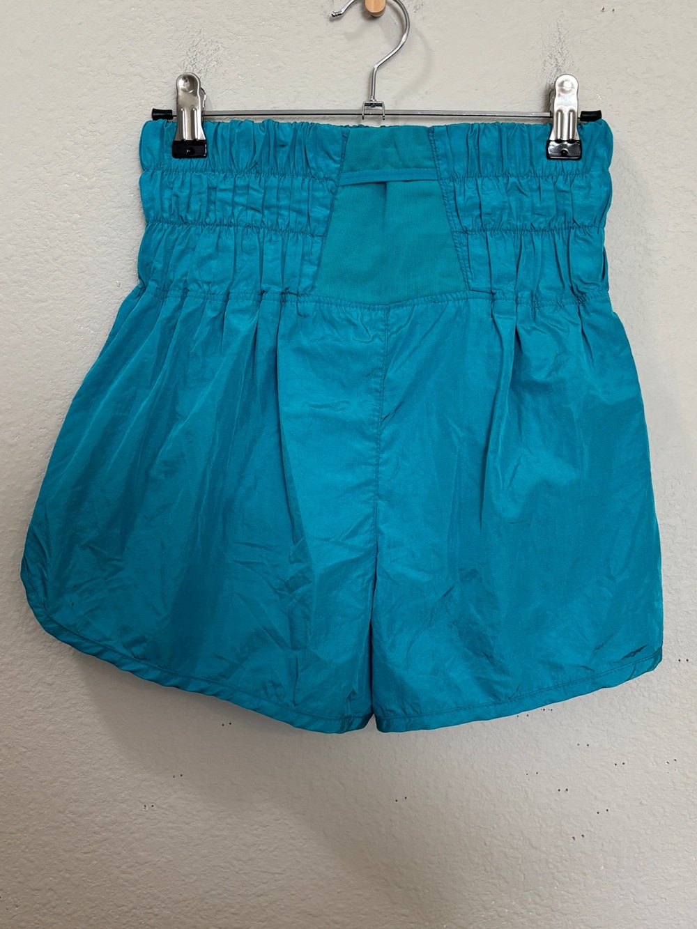 Free People Movement High Rise The Way Home  Athletic Short Teal Size Small - Picture 2 of 7